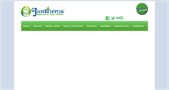 Desktop Screenshot of jardineros.com.co