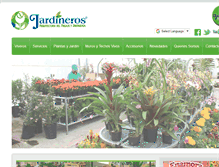 Tablet Screenshot of jardineros.com.co